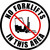 No Forklifts In This Area - Floor Sign