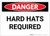 Danger: Hard Hats Required - Label