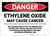 Danger: Ethylene Oxide May Cause Cancer - Label