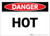 Danger: Hot - Label