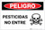 Danger: Pesticides No Entry - Spanish - Label