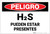 Danger: Hydrogen Sulfide May Be Present - Spanish - Label