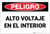 Danger: High Voltage Inside - Spanish - Label