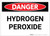 Danger: Hydrogen Peroxide Landscape - Label