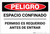 Danger: Spanish Permit Required - Label