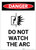 Danger: Do Not Watch the Arc with Icon Portrait - Label