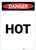 Danger: Hot Portrait - Label