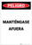 Danger: Keep Out (Spanish) Portrait - Label