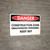 Danger: Construction Zone - Wall Sign