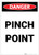 Danger: Pinch Point Portrait - Label