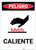 Danger: Spanish Hot with Icon Portrait - Label