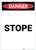 Danger: Stope Portrait - Label