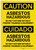 Caution: Asbestos Hazardous Bilingual (Spanish) - Label