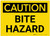 Caution: Bite Hazard - Label