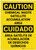 Caution: Chemical Waste Satellite Accumulation Area - Label