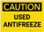 Caution: Used Antifreeze - Label