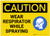 Caution: Wear Respirator While Spraying - Label