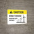 Caution - Wind Turbine - Wall Sign