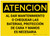 Caution: When Servicing Or Checking Batteries Spanish - Label