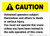 Caution: Untrained Operators Must Not Operate Crane - Label