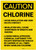 Caution: Chlorine Procedures - Label