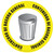 Contendor de Basura General (Genteral Trash Can) Floor Sign