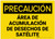 Caution: Satellite Waste Accumulations Area Spanish - Label