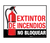 Extintor de Incendios  - No Bloquear (Fire Extinguisher - Do Not Block) - Floor Sign