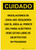 Caution: OSHA NEC Regulations Requires Spanish Portrait - Label