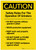 Caution: Safety Rules For The Operation Of Grinders Portrait - Label