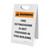 Warning: Fire Extinguisher Is Not Provided in This Building - A-Frame Sign