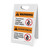 Warning: Hazardous Voltage Overhead Bilingual Spanish - A-Frame Sign