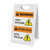 Warning: High Voltage - Bilingual Spanish - A-Frame Sign