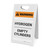 Warning: Hydrogen - Empty Cylinders - A-Frame Sign