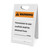 Warning: Permission To Use Scaffold - A-Frame Sign