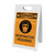 Warning: Respirator Required with Icon - A-Frame Sign