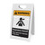 Warning: Respiratory Hazard Wear Approved Respirator In Area ANSI - A-Frame Sign