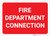 Fire Department Connection Landscape - Label