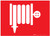 Fire Hose Symbol Landscape - Label