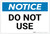 Notice: Do Not Use - Label