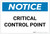 Notice: Critical Control Point - Label