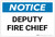 Notice: Deputy Fire Chief - Label
