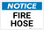 Notice: Fire Hose Landscape - Label