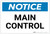 Notice: Main Control - Label