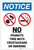Notice: No Peanuts/Tree Nuts/Crustaceans/Smoking Icon Portrait - Label