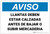 Notice: Wheels Must Be Chocked Before Loading Unloading Merchandise Spanish Landscape - Label