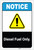 Notice: Diesel Fuel Only ANSI Portrait - Label