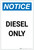 Notice: Diesel Only Portrait - Label
