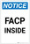 Notice: FACP Inside Portrait - Label