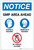 Notice: GMP Area Ahead Portrait - Label